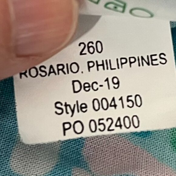 Lilly Pulitzer Tunic Dress Azita Size XS - Picture 10 of 10